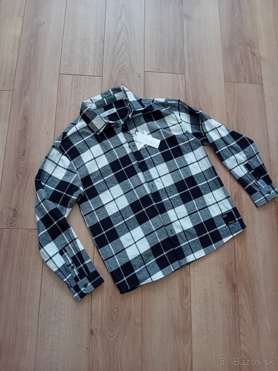 Flanelová košela, ZARA, velk. 164