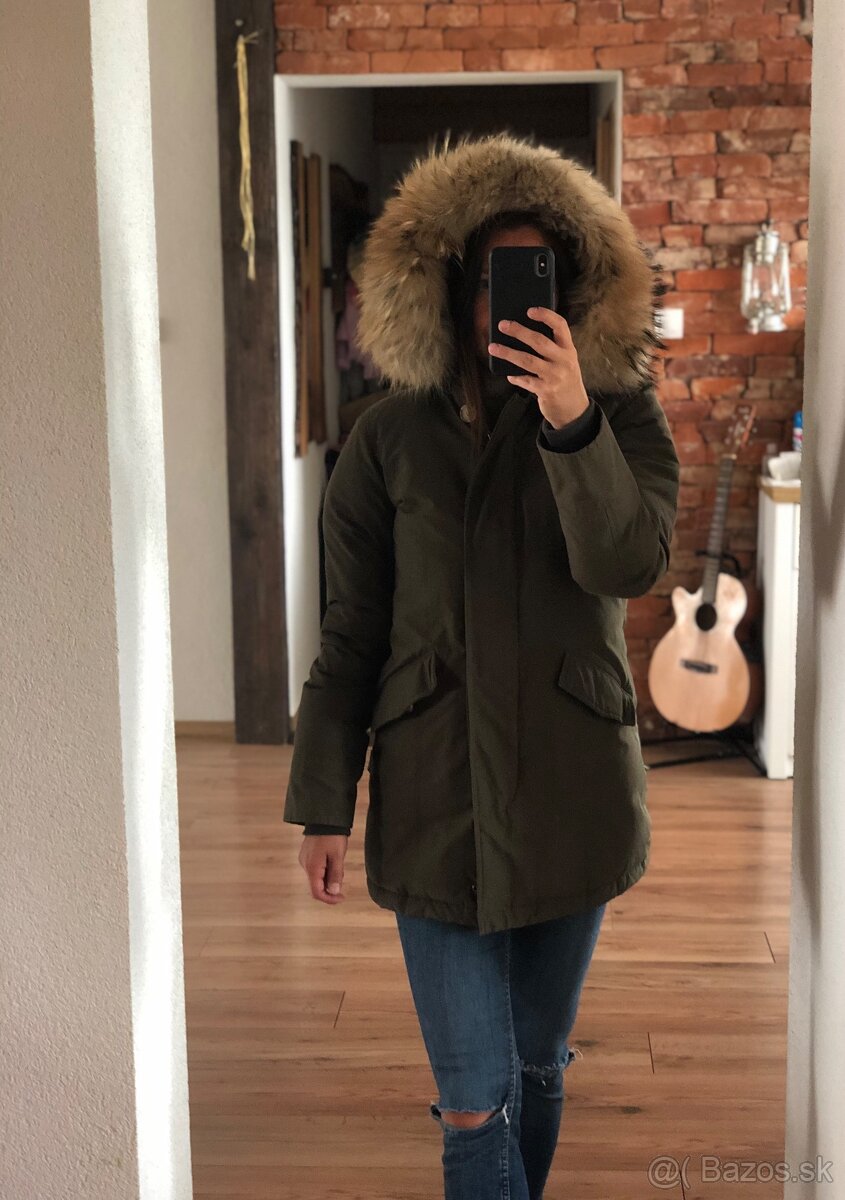 Zimna bunda parka Woolrich