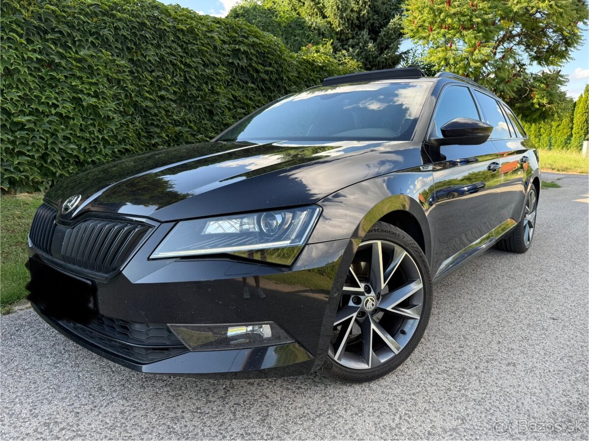Škoda SuperB Sportline 4x4 140kW DSG 2019 FULLVYBAVA