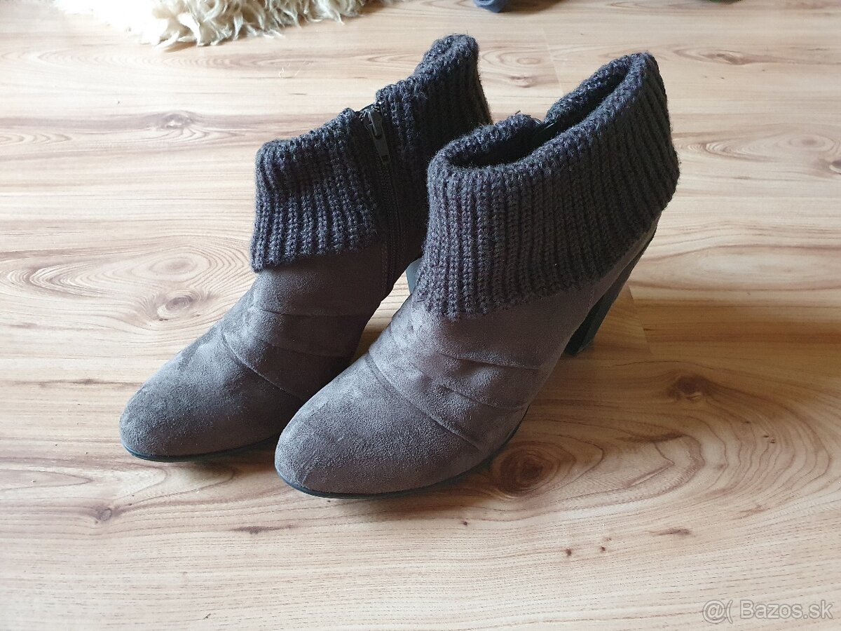 Členkové jesenné topánky