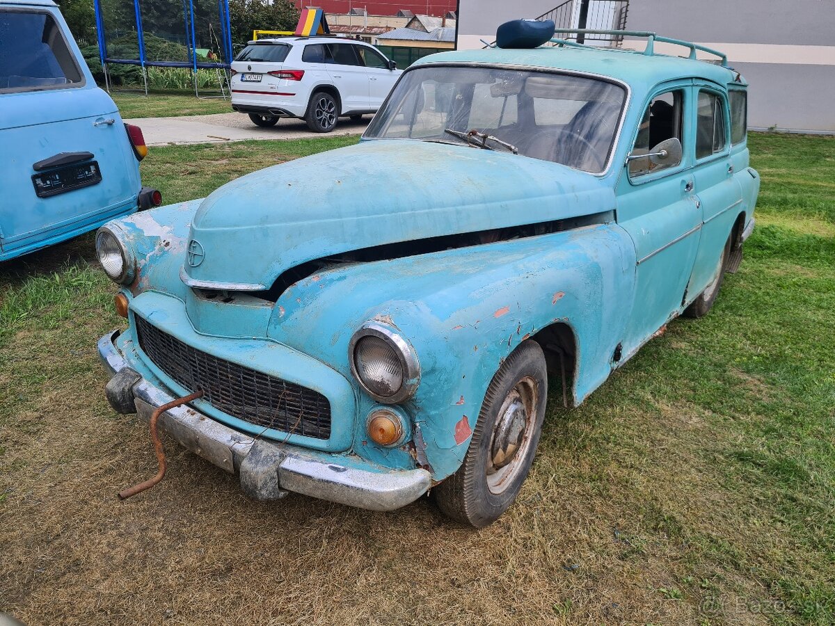 Warszawa kombi,fso,GAZ m20,pobeda,garbuska,varšava