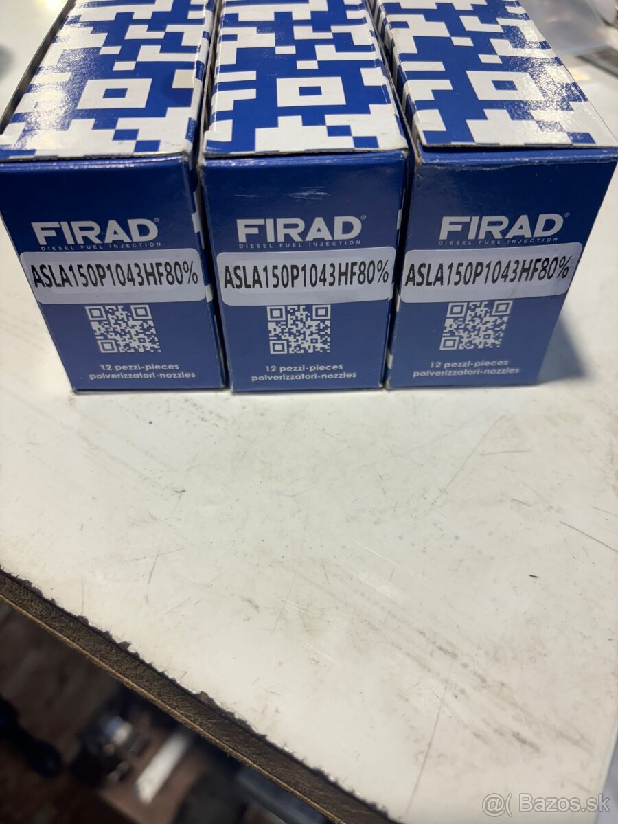 Vstreky trysky firad fratelli bosio zexel 12mm hlava