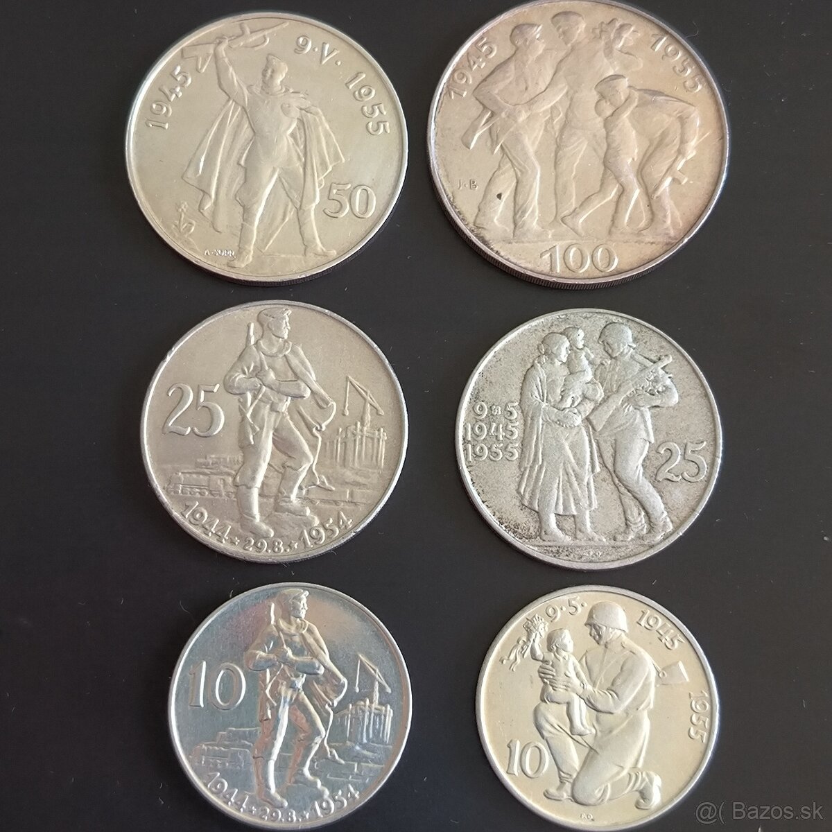 Strieborné mince - Československo - Kčs - ČSSR