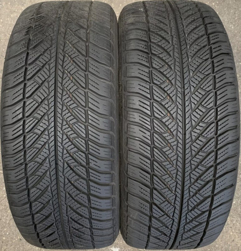 2ks záchovalé zim. pneu 245/45R18 100V značky GoodYear 3mm