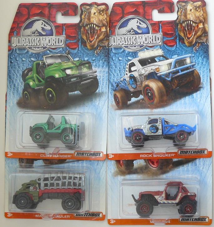Matchbox Jurassic world 2015 SP1