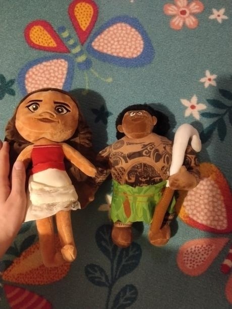 Disney Odvážna Vaiana (Moana) plyšové hračky