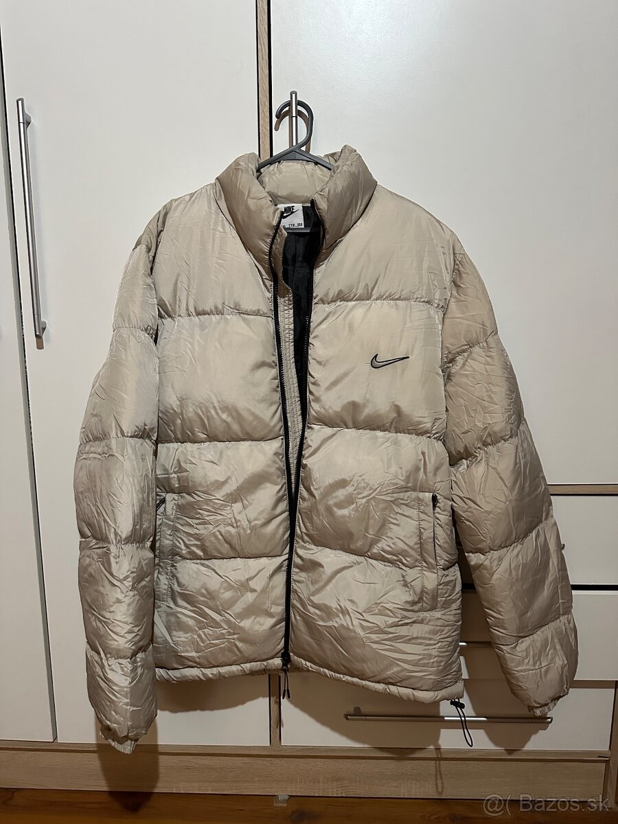 Zimná bunda Nike - krémovo bežová XL/XXL
