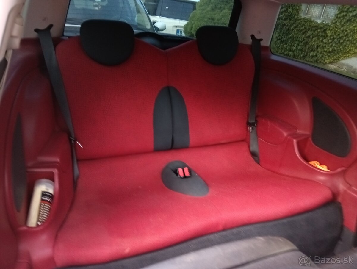 zadné sedadlá MINI COOPER R50, R53