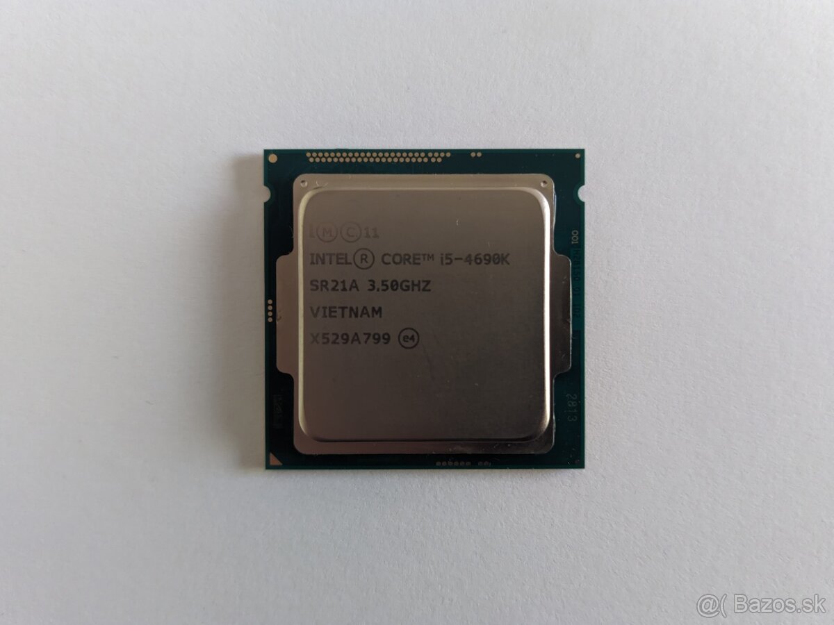 Intel Core i5-4690K, 3.50 GHz, 6MB Cache, socket 1150