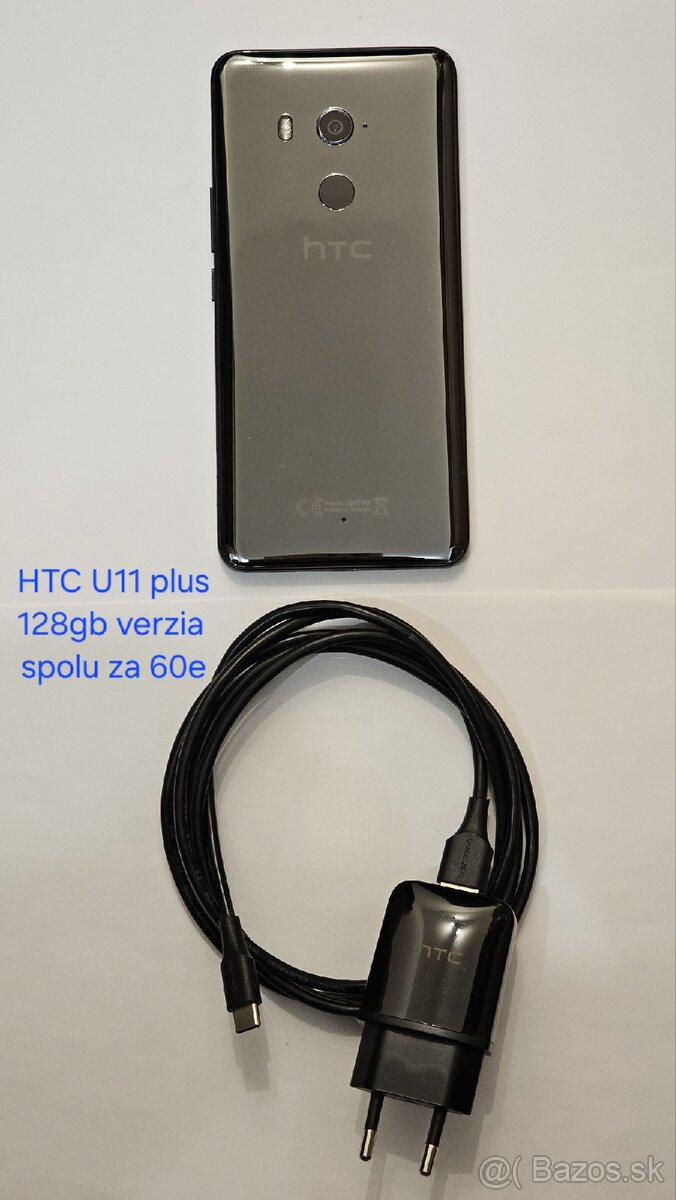 Htc u11 plus 128gb čierny