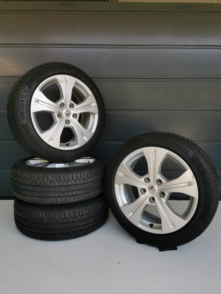 Letný komplet Orig. Renault Megane R17 205/50 R17