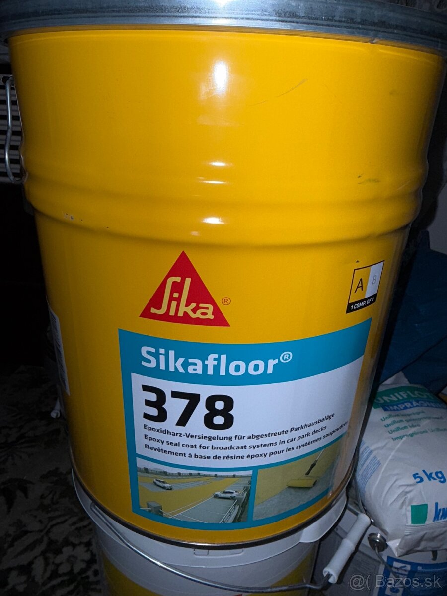 Predám Sika Sikafloor®-378 – epoxidový náter 30 kg (nový)