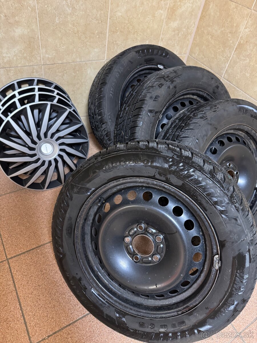 🔥 Predám zimné + letné pneumatiky 215/55 R16 – 8 kusov, zac