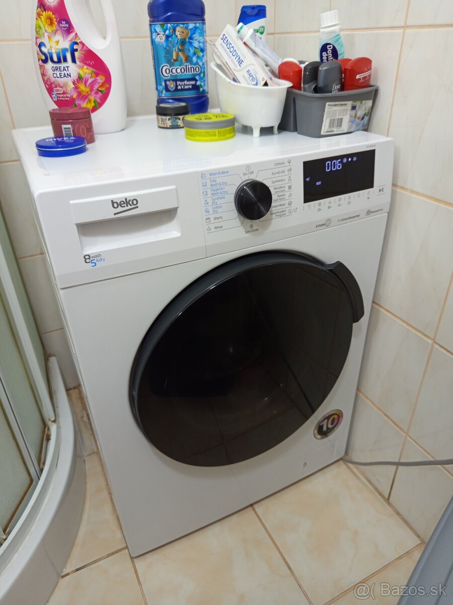 Automatická práčka a sušička Beko