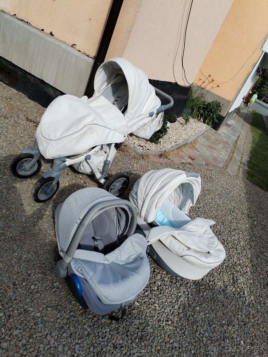 Kočiar Eco -koža 3 kombinácia
