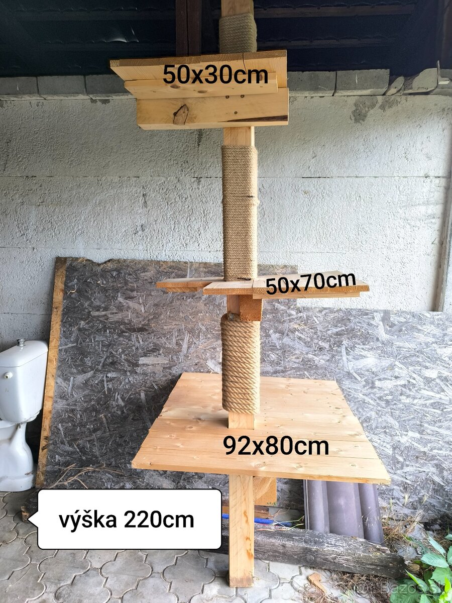 Skrabadlo veža pre mačky