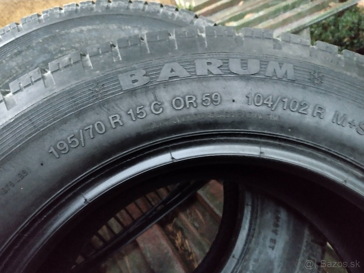 Barum 195/70 R 15 C OR 59 104/102 M+S