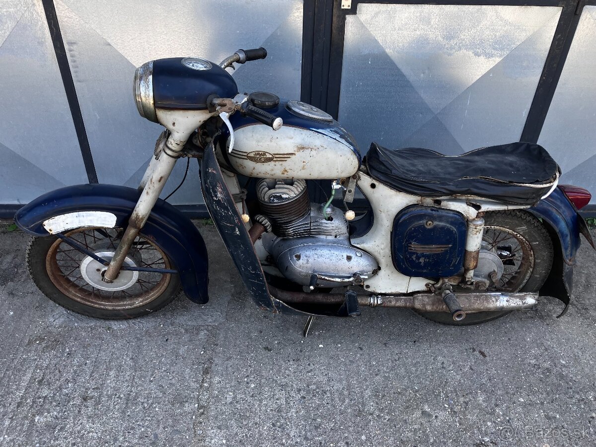 NORMANDIE - Jawa 250 typ 353 - kývačka - r. v. 1958