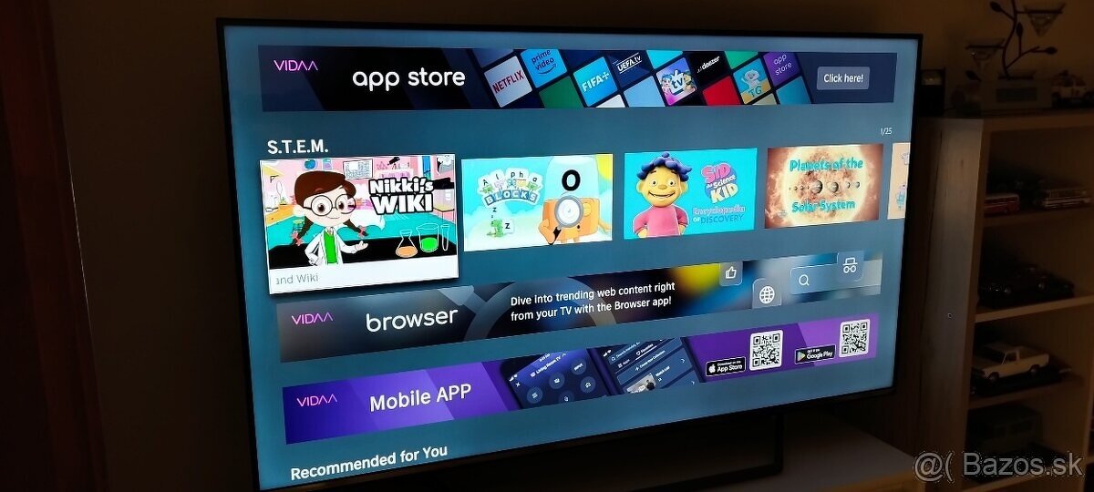 55-palcový (139 cm) QLED 4K SMART TV HISENSE 55U7Q, záruka.