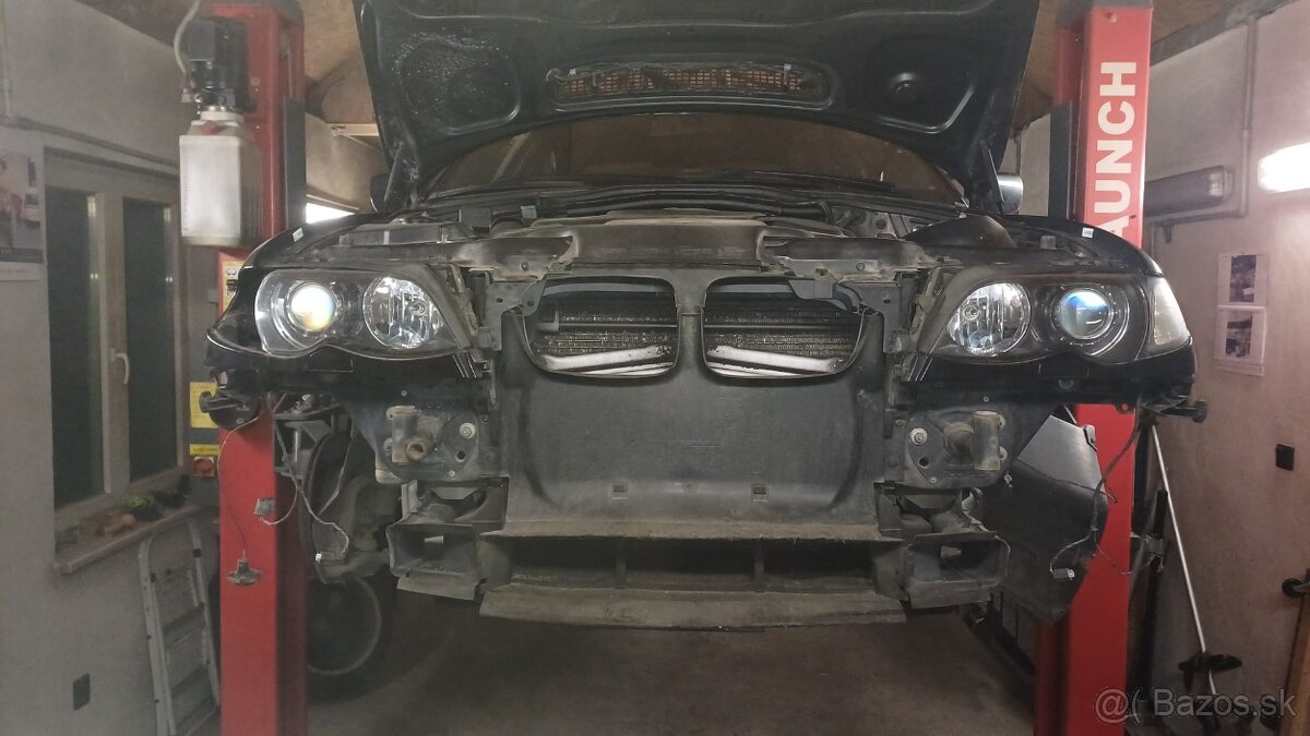 Xenonóve svetlá na BMW E46 320D + spätne zrkadlo šoférové