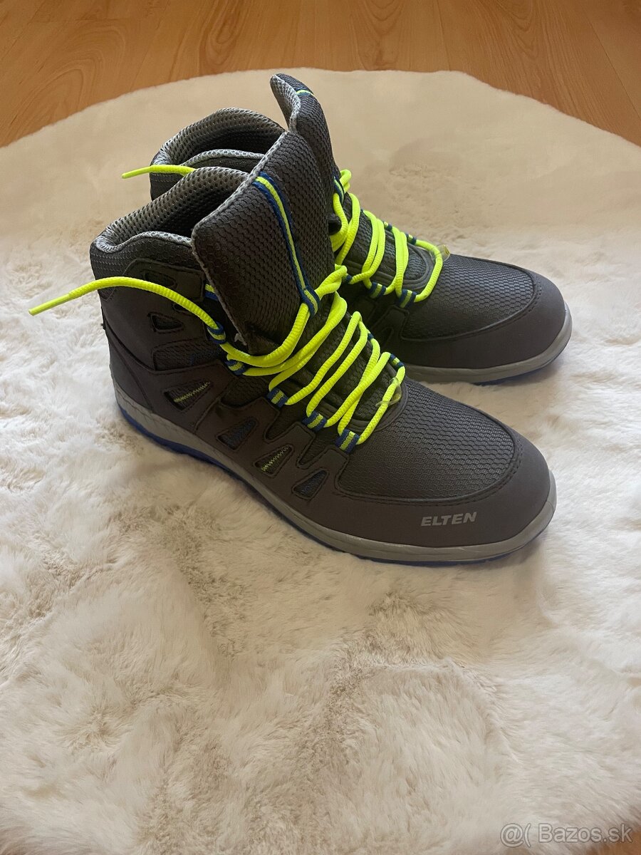 ELTEN MADDOX GREY BLUE MID ESD S1P