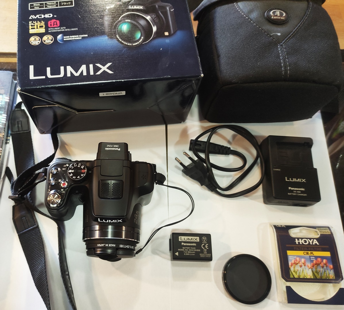Panasonic Lumix DMC-FZ62 superzoom 24x(48x), fullHD
