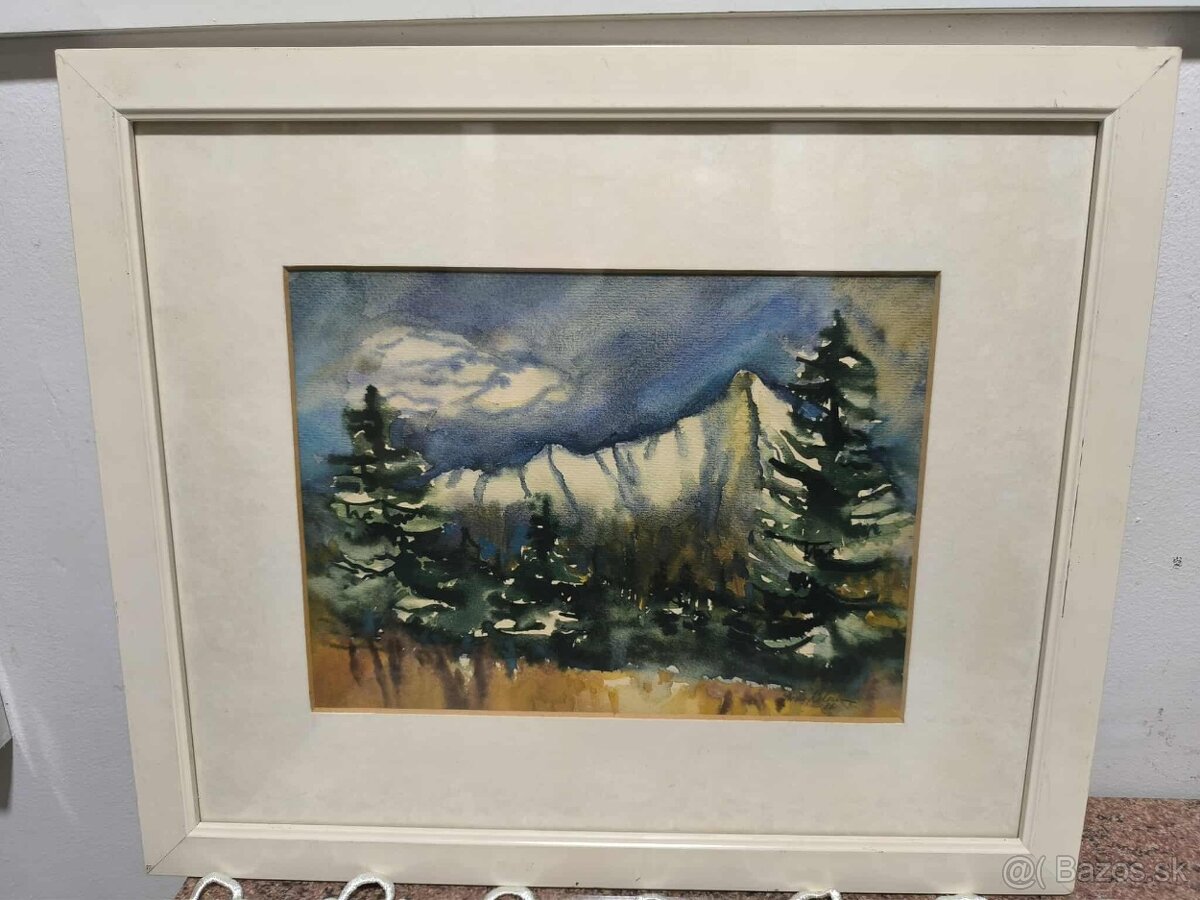 Svetlana Kolesárová - aguatel na papieri