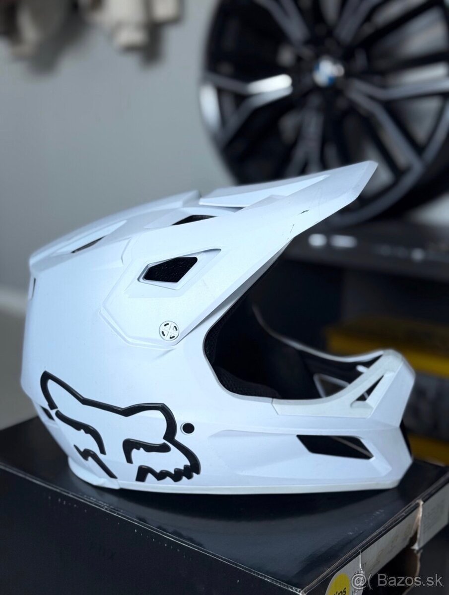 Prilba fox rampage white S