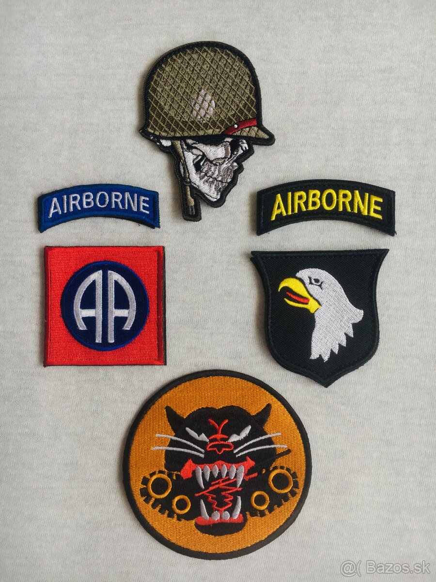 Nášivky US ARMY WW2