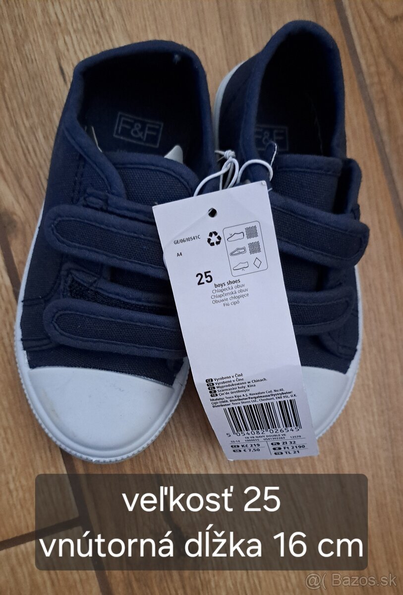 Chlapčenská obuv 25 - 29