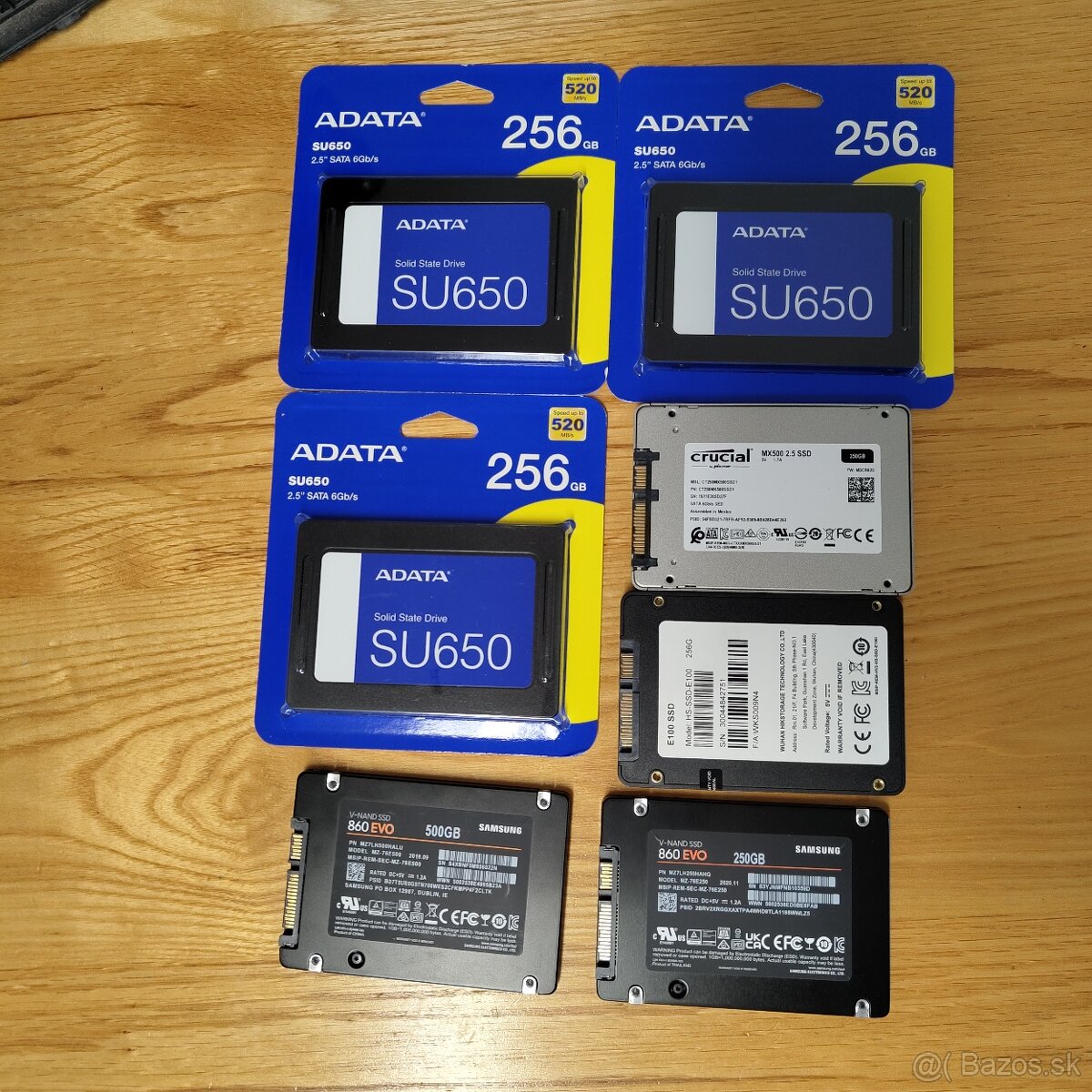 SSD Disky nové aj použité