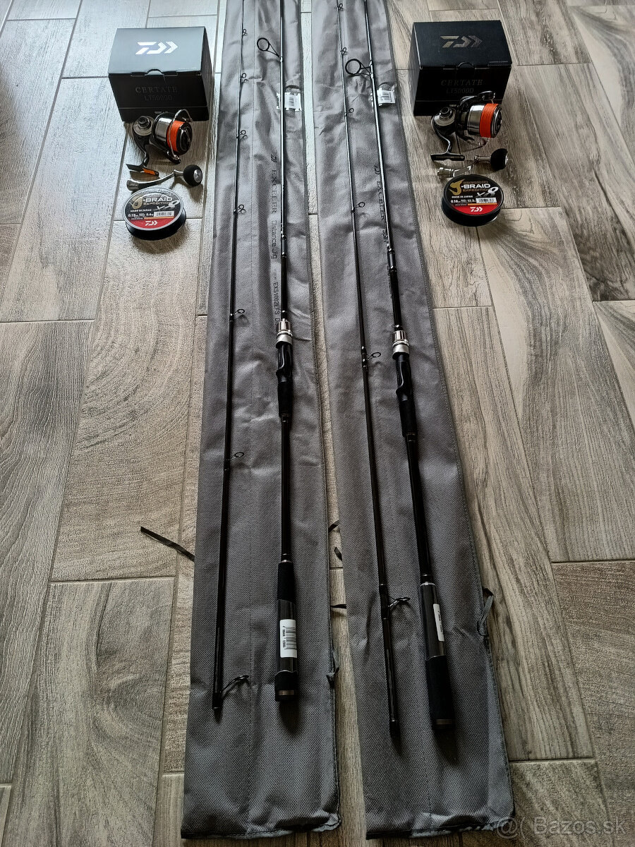 Predám Daiwa Exceler Jigger Spin 2024 a Spin 2024 + Daiwa 24
