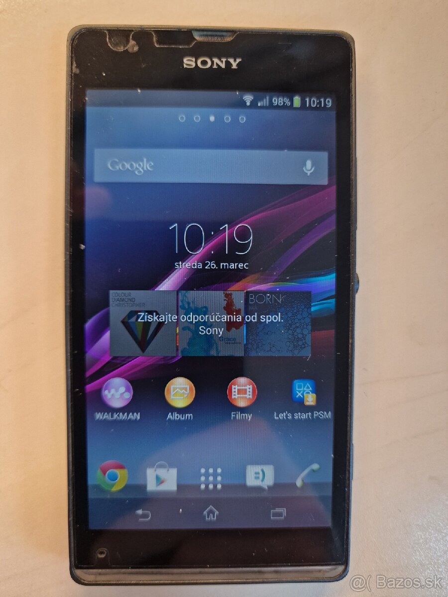 Sony Xperia SP, 8GB 1GB RAM, C5303
