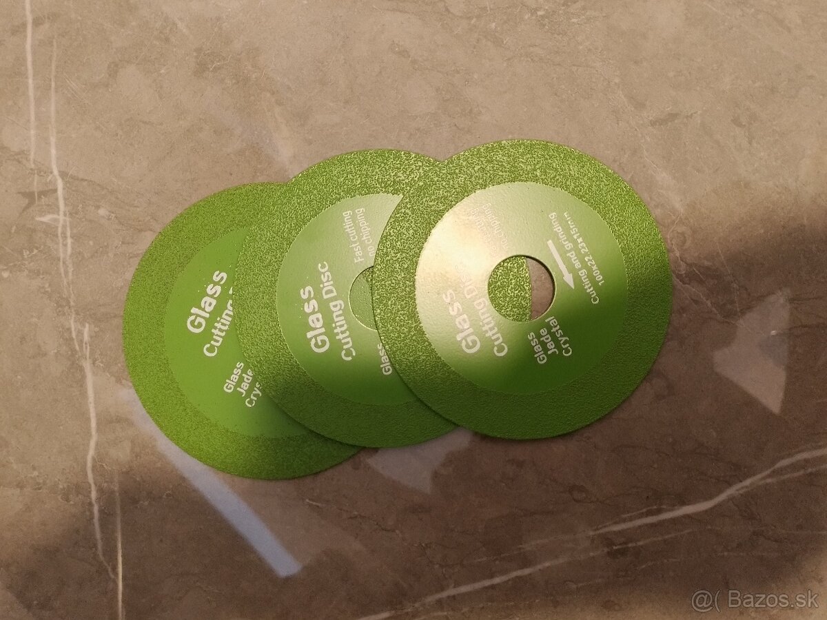 Nové kotúče 100 ,115mm na dlažbu,gres,sklo....