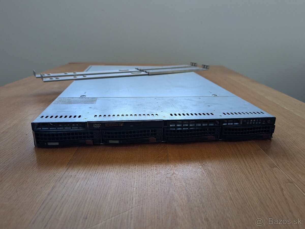 Server Supermicro 12 core, 192GB ram, 9TB hdd, 10Gbit eth