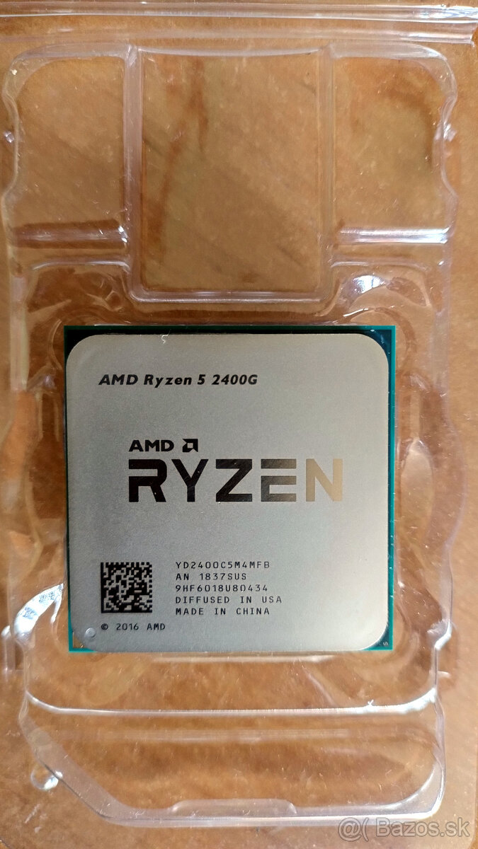 AMD Ryzen 5 2400G 3.6 GHz CPU Procesor YD2400C5M4MFB AM4