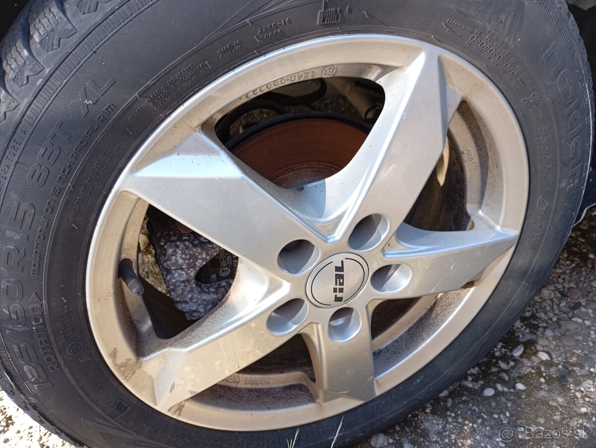 Disk 5x100r15 škoda