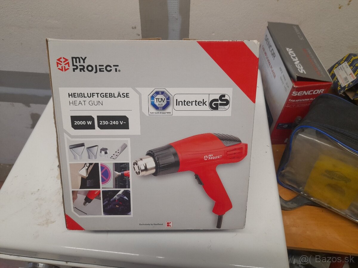 Teplovzdušná pištoľ my project