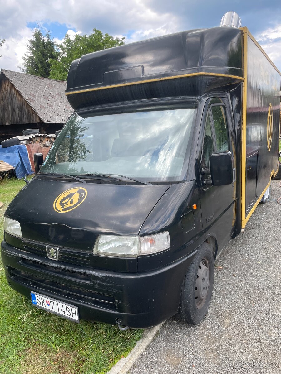 FOOD TRUCK NA PREDAJ – Peugeot Boxer 2.5 TDI