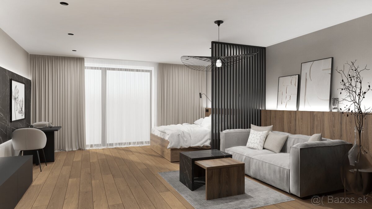 1-izbové byty,APARTMÁNY BOJNICE-APARTMÁNY POD ZÁMKOM,Bojnice