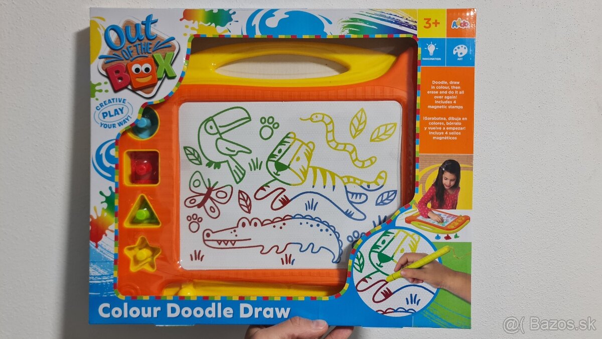 Veľká kresliaca magnetická tabuľa