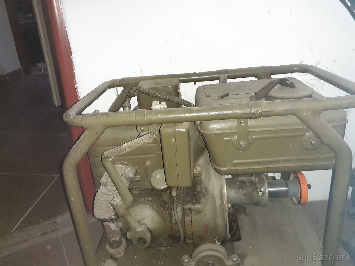 Predám vojenský motor z elektrocentrály