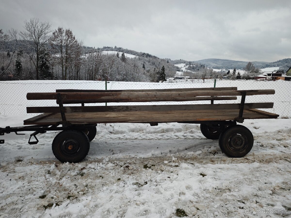 voz, vlečka za traktor