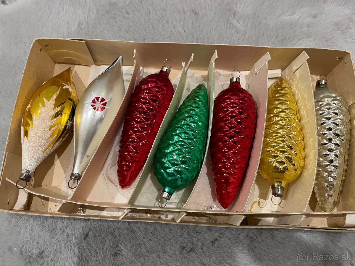 Retro vianočné ozdoby