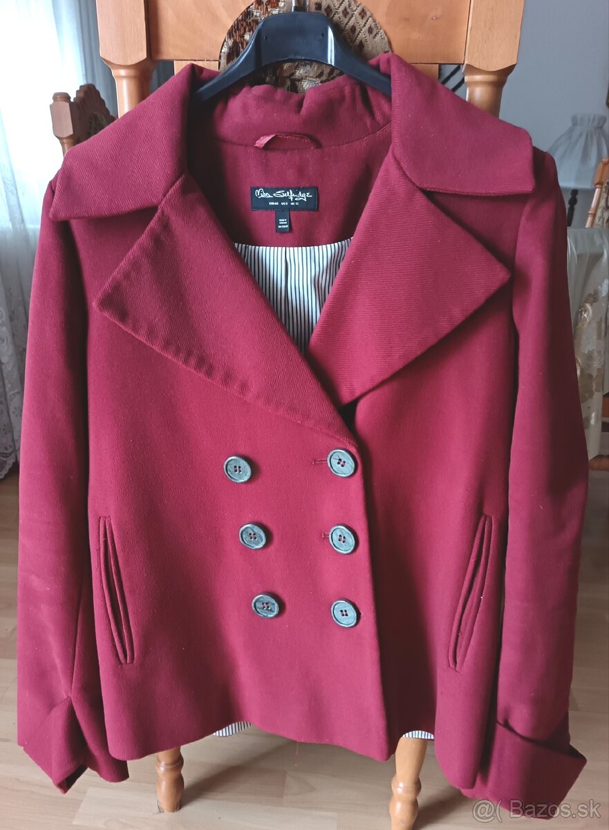 Krátky kabát Miss Selfridge