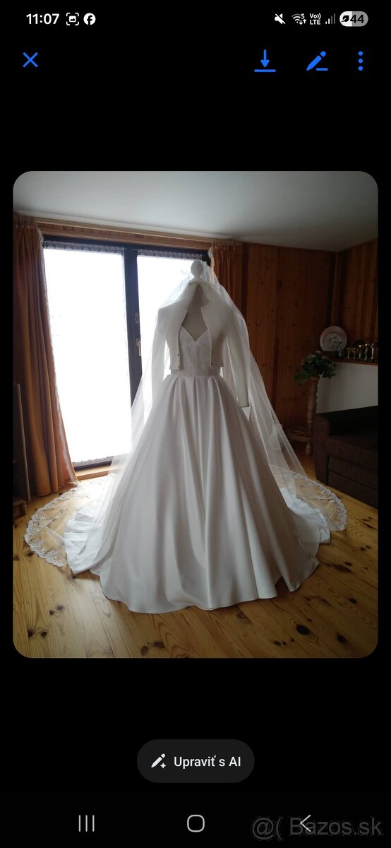 Svadobne saty velkost 34-36