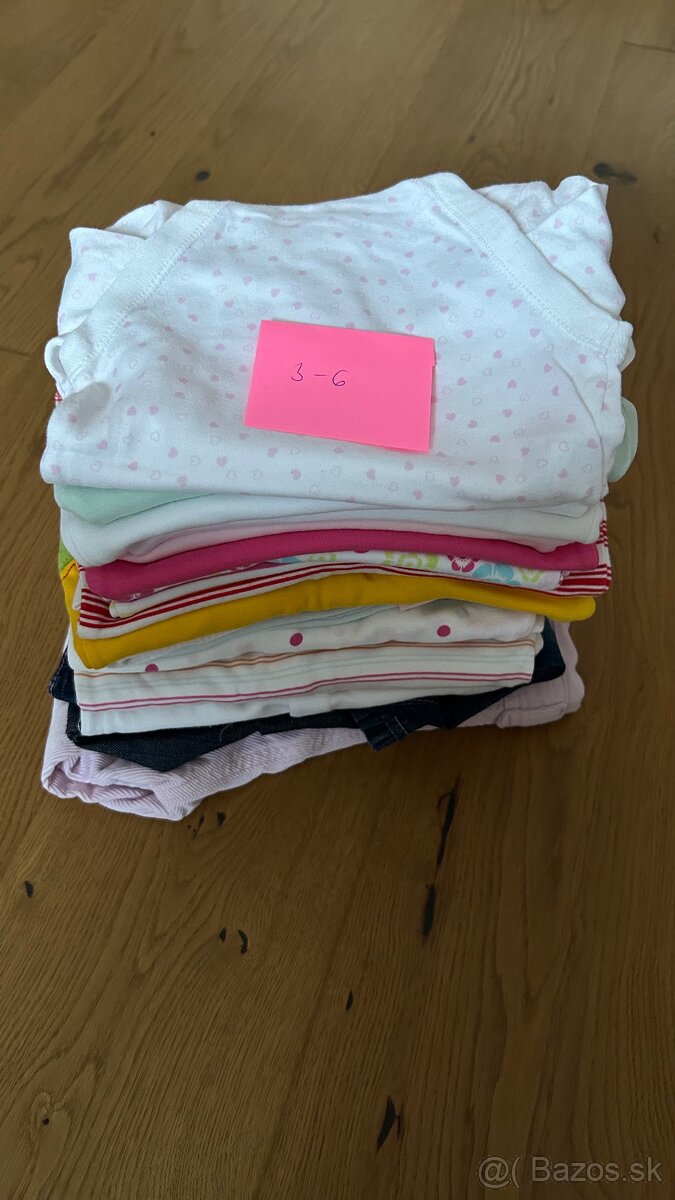 balik oblecenia pre dievcatko 3-6 m
