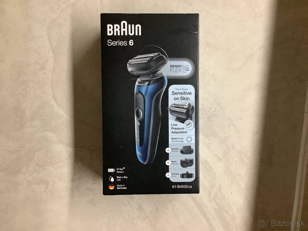 predám úplne nový nerozbalený BRAUN Series 6