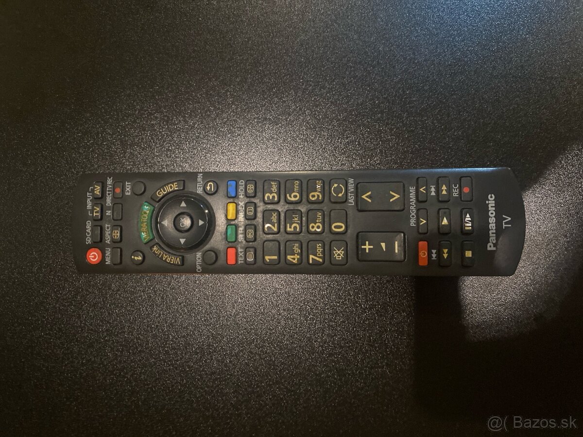 Predám ovládač Panasonic N2QAYB000487