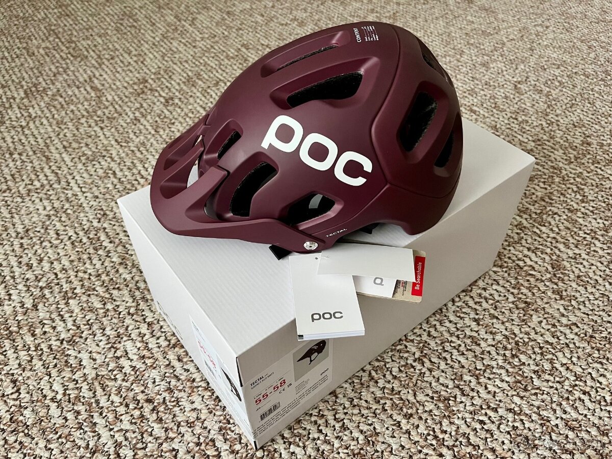 Nová cyklo helma POC Tectal, vel. 55-58 cm